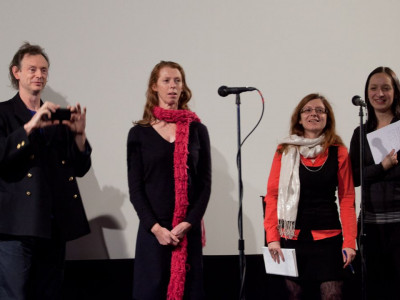 Fiona Gordon, Dominique Abel, Anna Mitéran a Tereza Jiravová - slavnostní předpremiéra filmu Víla